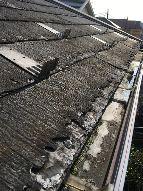 カバー工法で屋根をガルバリウム鋼板に交換